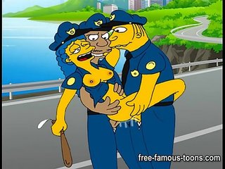 Simpsons adult movie parody